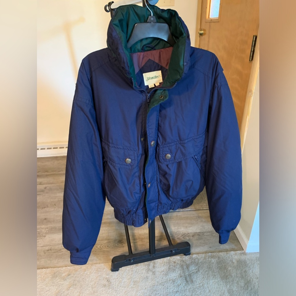 St.John’s Bay/ Men’s Fall-Winter Jacket/ Dark Blue/ Size-Large